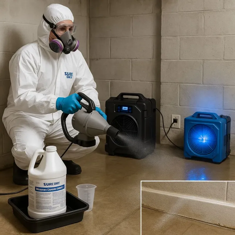 Sanitization and Odor Removal process in Plum Grove, TX